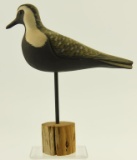 Lot #369 - F.H. Jennings, New Jersey Standing Black Bellied Plover decoy branded FHJ on