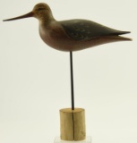 Lot #370 - F.H. Jennings, New Jersey standing Long Billed Dowitcher branded and signed on
