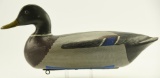 Lot #376 - Henry Perdew, Ill, Mallard Drake decoy with glass eyes, excellent paint and Perdew