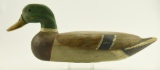 Lot #377 - Perdew Family Illinois River Mallard Drake decoy
