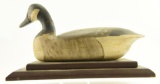 Lot #381 - Shourds Family, Tuckerton New Jersey Canada Goose decoy on stand 17” A51.53