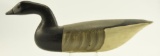 Lot #383 - Tuckerton New Jersey hallow body carved Brant decoy 19 ½” old working repaint X16.12
