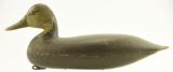 Lot #410 - Early New Jersey Tuckerton Region Black Duck with original tack eyes and gunning wear