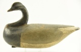 Lot #425 - New Jersey origin primitive Atlantic Brant decoy with raised slightly turned head