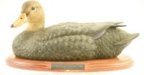 Lot #429 - 2007 Ducks Unlimited Jules A Bouillet resin molded Black Duck on presentation base