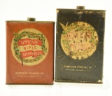 Lot #430 - (2) Vintage Powder tins: Hercules Powder Co. Wilmington, DE rifle powder 5” and