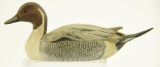 Lot #459 - 1991 Dan Polite miniature carved Pintail drake decoy signed and dated on underside 6