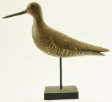 Lot #468 - David Rhodes, Absecon, NJ standing Plover signed on underside 11 ½”