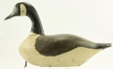 Lot #479 - William Mason Eastern Shore of VA Carved Canada Goose decoy (missing one glass eye