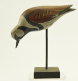 Lot #489 - David Rhodes, Absecon, NJ feeding model Ruddy Turnstone 9”