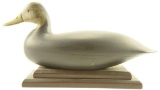 Lot #495 - Barnegat Bay model New Jersey Black Duck, tack eyes, original paint hallow body 17”