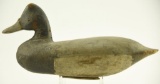 Lot #503 - Ben Rue, Locustville, VA Blue Bill drake decoy in old working re-repaint with lots of