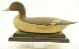Lot #525 - Stevens Decoy Factory Weedsport, New York Pintail Hen Decoy on wooden stand used by