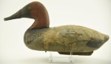 Lot #528 - John Graham, Havre deGrace, MD Primitive Canvasback drake decoy old working repaint