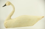 Lot #546 - Large Tundra Swan in original paint with exception to old repair to neck unsigned