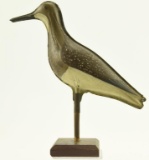 Lot #571 - Folding primitive metal “Tinnie” Plover decoy 11” A51.188