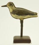 Lot #572 - Early “Tinnie” Sanderling metal folding decoy 8” A51.189