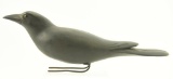 Lot #583 - Davidson Hawthorne full body standing Crow decoy ex-Miller Collection 16”