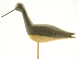 Lot #601 - New Jersey Yellowlegs Decoy old re paint 10 1/2”A32 CPH022