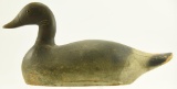 Lot #622 - Early working Atlantic Brant decoy original paint with split to body