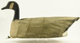 Lot #623 - North Carolina Canvas model Canada Goose Decoy in original paint 25”