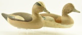 Lot #640B - Pair of Horace Graham Charlestown , MD Widgeon hen and drake hen is branded CAPH