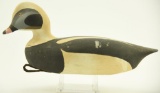 Lot #648 - Frank Dobbins, Jonesbury, Maine Old Squaw drake decoy branded by carver un underside