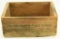 Lot #148 - Western Cartridge Company Small Arms Ammunition Super X wooden ammo crate 15” x 12”