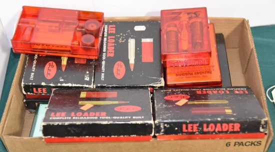 Lot #33 - Reloaders lot: (12) Lee Loaders in the following calibers: .410 shotgun, 12 gauge,