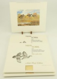 Lot #132 - (4) Migratory Stamp prints: (1) 1987 New York signed and numbered Lee LeBlanc, (2)