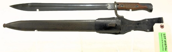 Lot #202 - Waffenfabrik Mauser Oberndorf Bayonet