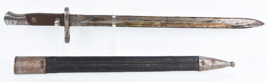 M1913 SPANISH P.R.8. Bayonet w/Scabbard SN# 2