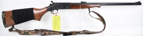 MANUFACTURER/IMP BY: NEW ENGLAND FIREARMS, MODEL: PARDNER TRACKER II, ACTION TYPE: Single Shot