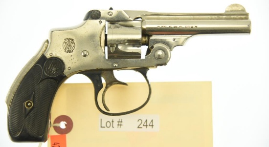 MANUFACTURER/IMP BY: SMITH & WESSON, MODEL: .32 Safety Hammerless 3rd, ACTION TYPE: Double Acti