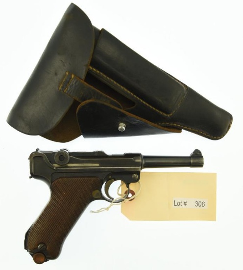 MANUFACTURER/IMP BY: DWM, MODEL: 1920 COMMERCIAL LUGER, ACTION TYPE: Semi Auto Pistol, CALIBER/