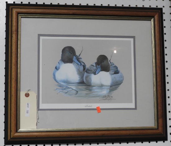 Lot #330 - “Pintails” framed print by Art Le-