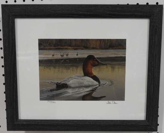 Lot #382 - Set of (4) framed Duck prints: