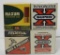 (4) Vintage boxes of 12 gauge 2 ¾” # 4 shot: