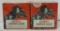 (2) Boxes of Western 12 gauge 2 ¾” Popper loads