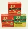 (2) Boxes of 12 gauge 2 ¾” #6 shot and (1) box