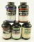(5) used canisters of Hodgdon Black Powder