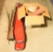Misc. gun accessory lot: (2) vinyl soft cases,