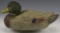 Early Paper Mache Mallard drake decoy all