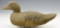Victor Decoy Company Factory carved decoy