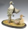 Ducks Unlimited figural flying pair of Pintails