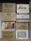 (8) Vintage Cardboard shotgun shell case boxes: