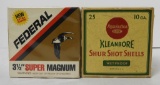 (2) boxes of 10 gauge ammo: Federal 3 ½” BB,
