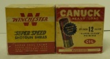 (2) Vintage boxes of 12 gauge 2 ¾” #2 shot by