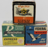 (3) Boxes of Vintage 20 gauge 2 ¾ shotgun shells