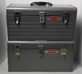 (2) Craftsman steel tool boxes 18” x 9”